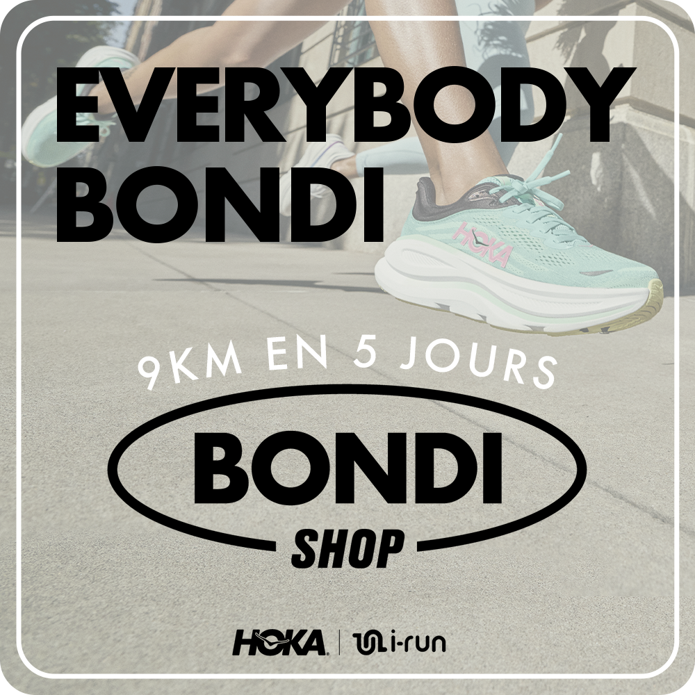 Challenge i-Run x Hoka "EVERYBODY BONDI" - 9km en 5 jours
